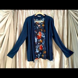 2 pc. Tank and Sweater Jacket